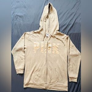 PINK Victoria’s Secret Gold Hoodie – Size M (170/96A)